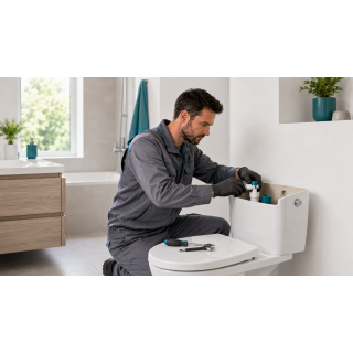 Réparation fuite WC | Cesatech.fr